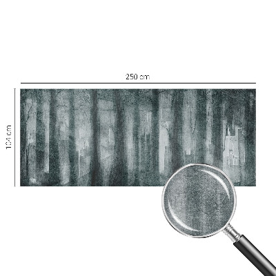 Papel mural texturado decorativo con diseño Bosque misterioso