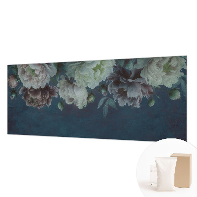 Papel mural texturado decorativo con diseño de elegancia floral