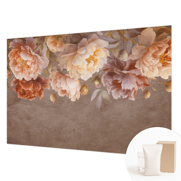Mural decorativo con diseño de elegancia floral
