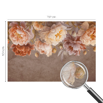 Mural decorativo con diseño de elegancia floral
