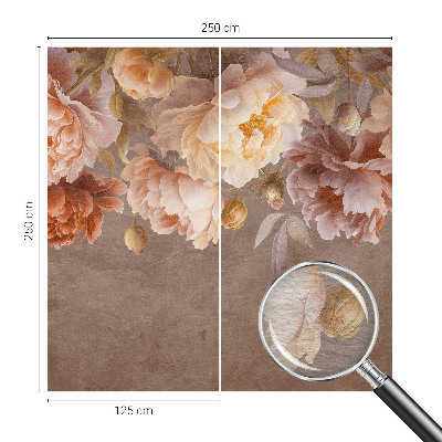 Mural decorativo con diseño de elegancia floral