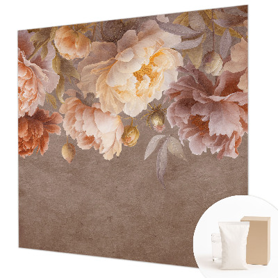 Mural decorativo con diseño de elegancia floral