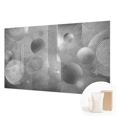 Mural de pared con estampado hermoso con un diseño de elegancia abstracta