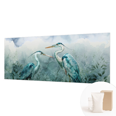 Mural de pared con estampado hermoso con motivo de aves de la naturaleza