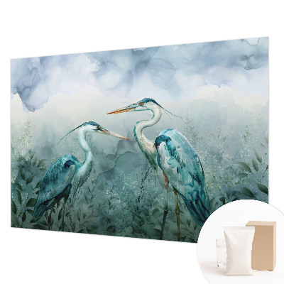 Mural de pared con estampado hermoso con motivo de aves de la naturaleza