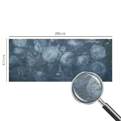 Fotomural decorativo para cabecero de cama con un motivo de arreglo floral