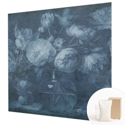Fotomural decorativo para cabecero de cama con un motivo de arreglo floral