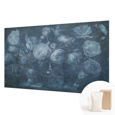 Fotomural decorativo para cabecero de cama con un motivo de arreglo floral