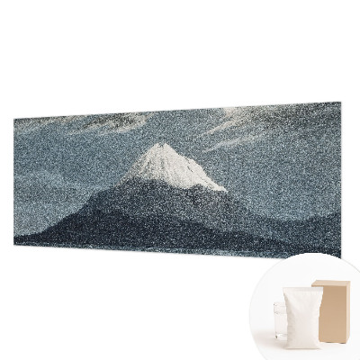 Papel mural con patrón decorativo con motivo 'Noche iluminada por la luna'