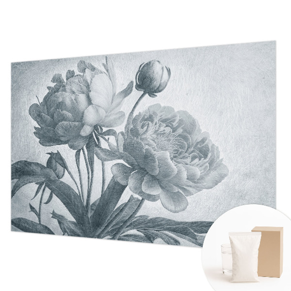 Fotomural decorativo para cabecero de cama con diseño de elegancia floral para cabecero