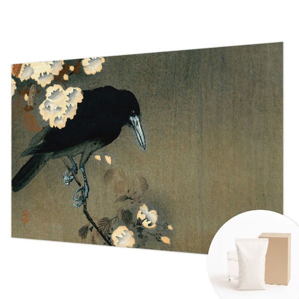 Mural decorativo con diseño de naturaleza exótica