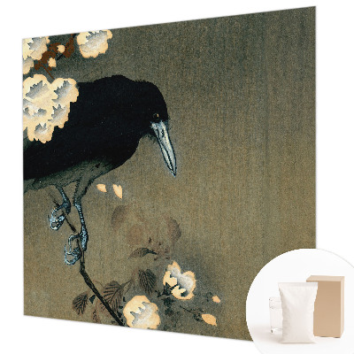 Mural decorativo con diseño de naturaleza exótica