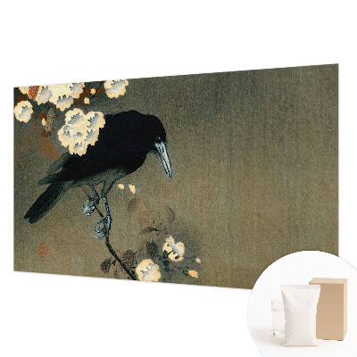 Mural decorativo con diseño de naturaleza exótica