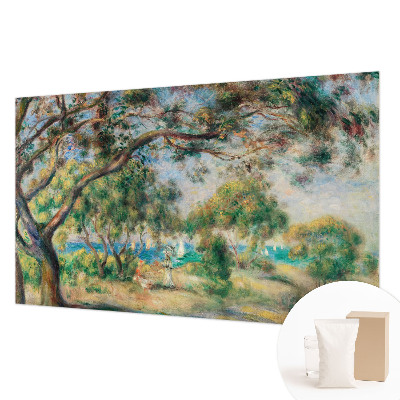 Fotomural decorativo para cabecero de cama con un paisaje costero