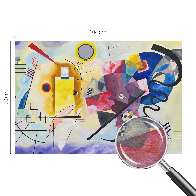 Papel mural con patrón decorativo con un diseño de abstracción colorida