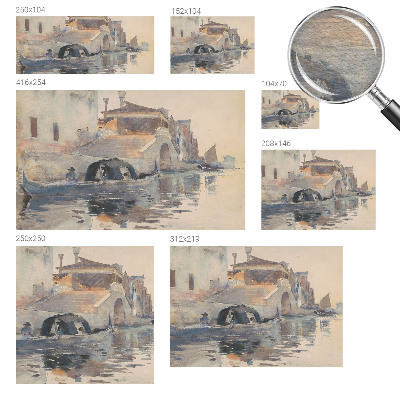 Mural decorativo con motivo Armonía Veneciana