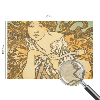 Mural de pared con estampado hermoso con motivo de elegancia primaveral para decorar interiores