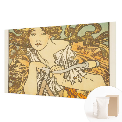 Mural de pared con estampado hermoso con motivo de elegancia primaveral para decorar interiores