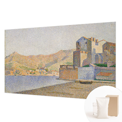 Papel mural texturado decorativo con diseño «Refugio de verano»