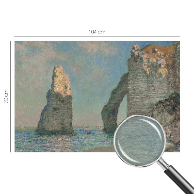 Mural decorativo con motivo de paisaje rocoso