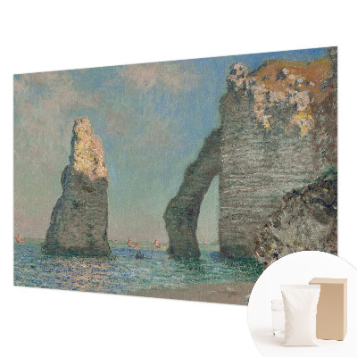 Mural decorativo con motivo de paisaje rocoso
