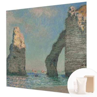 Mural decorativo con motivo de paisaje rocoso