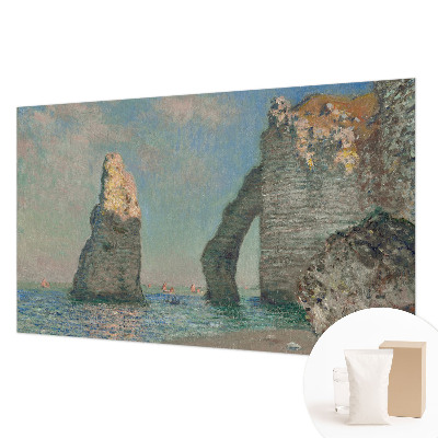 Mural decorativo con motivo de paisaje rocoso