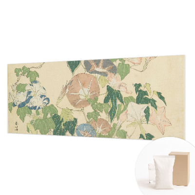 Mural de pared con estampado hermoso con un diseño de elegancia floral