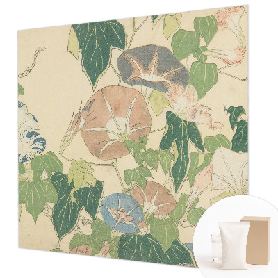 Mural de pared con estampado hermoso con un diseño de elegancia floral