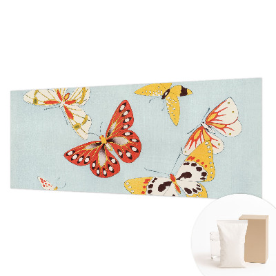 Mural de pared con estampado hermoso con un diseño de mariposas artísticas