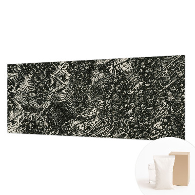 Papel mural texturado decorativo con estampado de uvas