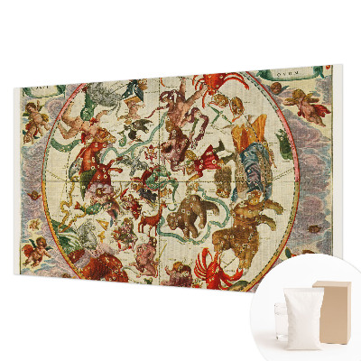Papel mural con patrón decorativo con el motivo «composiciones estelares»
