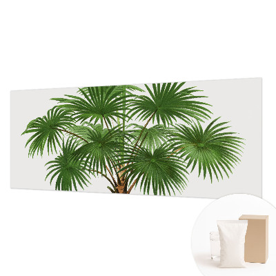 Papel mural texturado decorativo con un patrón exótico