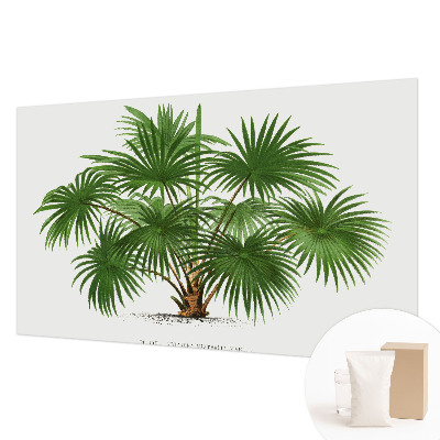 Papel mural texturado decorativo con un patrón exótico