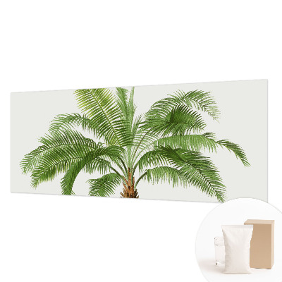 Mural decorativo con diseño de palmera brillante