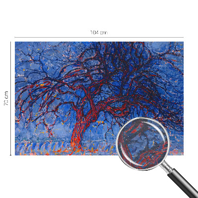 Papel mural texturado decorativo con diseño de árbol