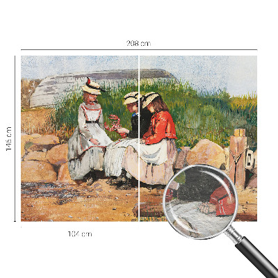 Fotomural decorativo para cabecero de cama con diseño 