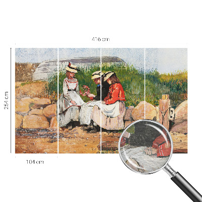 Fotomural decorativo para cabecero de cama con diseño 