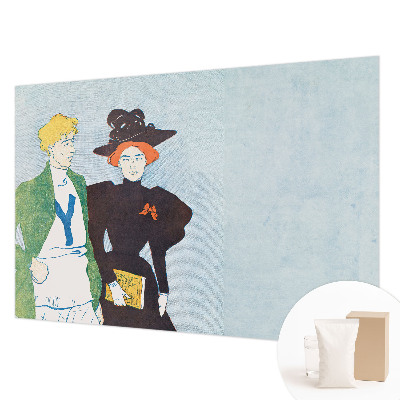 Papel mural con patrón decorativo con diseño de estilo retro