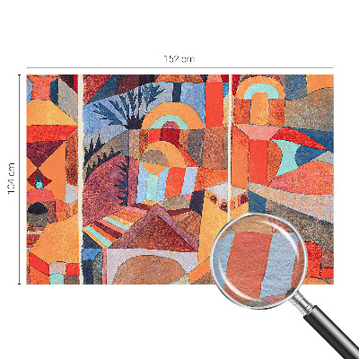 Papel mural texturado decorativo con diseño de mosaico colorido