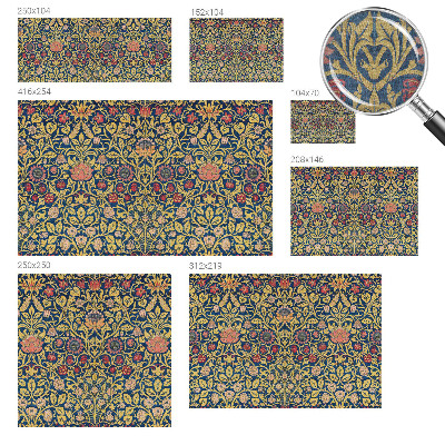 Papel mural texturado decorativo con estampado floral
