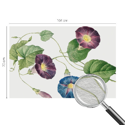 Papel mural con patrón decorativo con diseño de elegancia floral