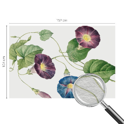 Papel mural con patrón decorativo con diseño de elegancia floral