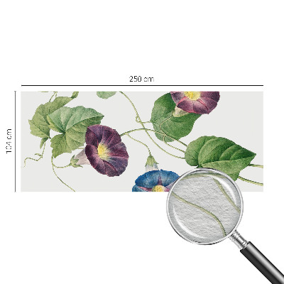 Papel mural con patrón decorativo con diseño de elegancia floral