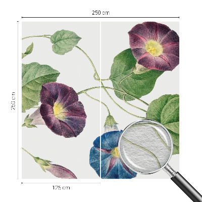 Papel mural con patrón decorativo con diseño de elegancia floral