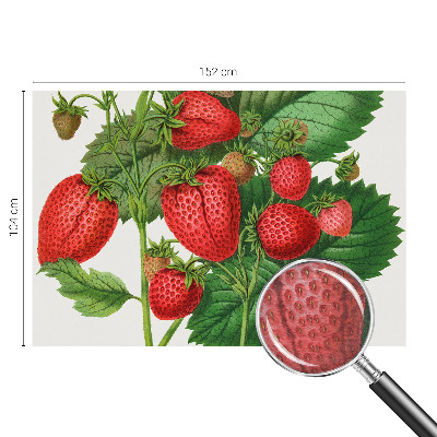 Papel mural con patrón decorativo con motivo de frutas de verano