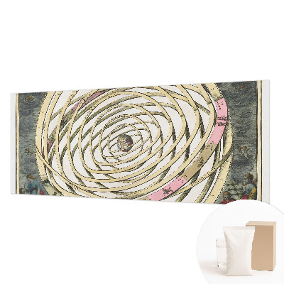 Papel mural texturado decorativo con diseño 'Espiral Cósmica'