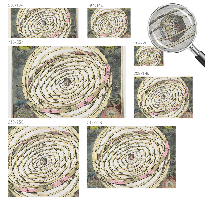 Papel mural texturado decorativo con diseño 'Espiral Cósmica'