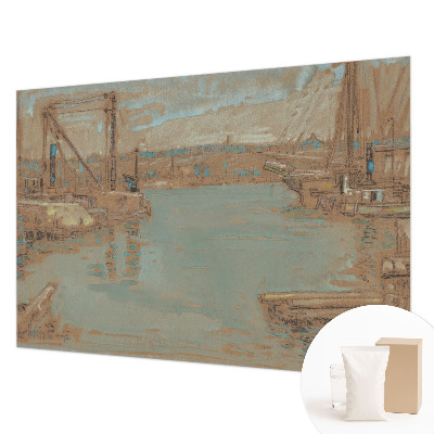 Papel mural con patrón decorativo con motivo 