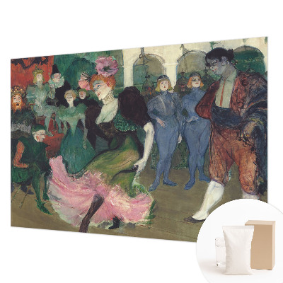 Papel mural texturado decorativo con diseño 'Baile de salón'